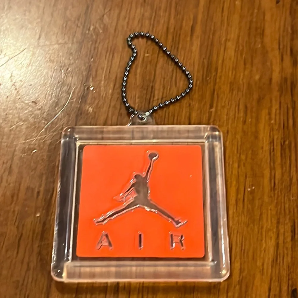 Nike Air Jordan hang tag key chain vintage